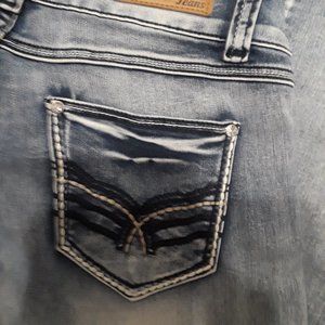 GOGO Distressed Skinny Jeans 5